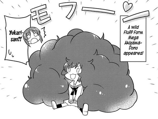 A wild Fluff Form Mega Akiyama-Dono appeared!